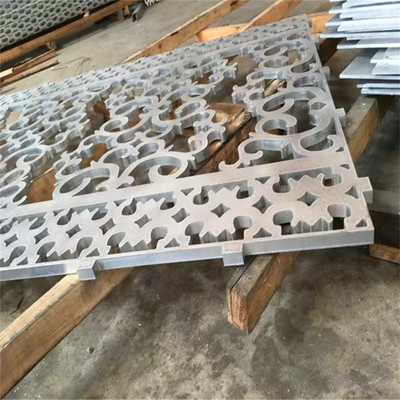 榆林異形雕刻鋁單板 金屬建筑裝飾的創新藝術